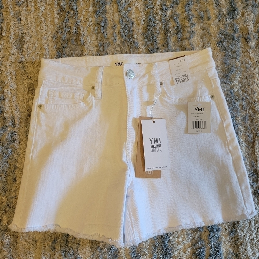 NWT YMI jean shorts size 5/27